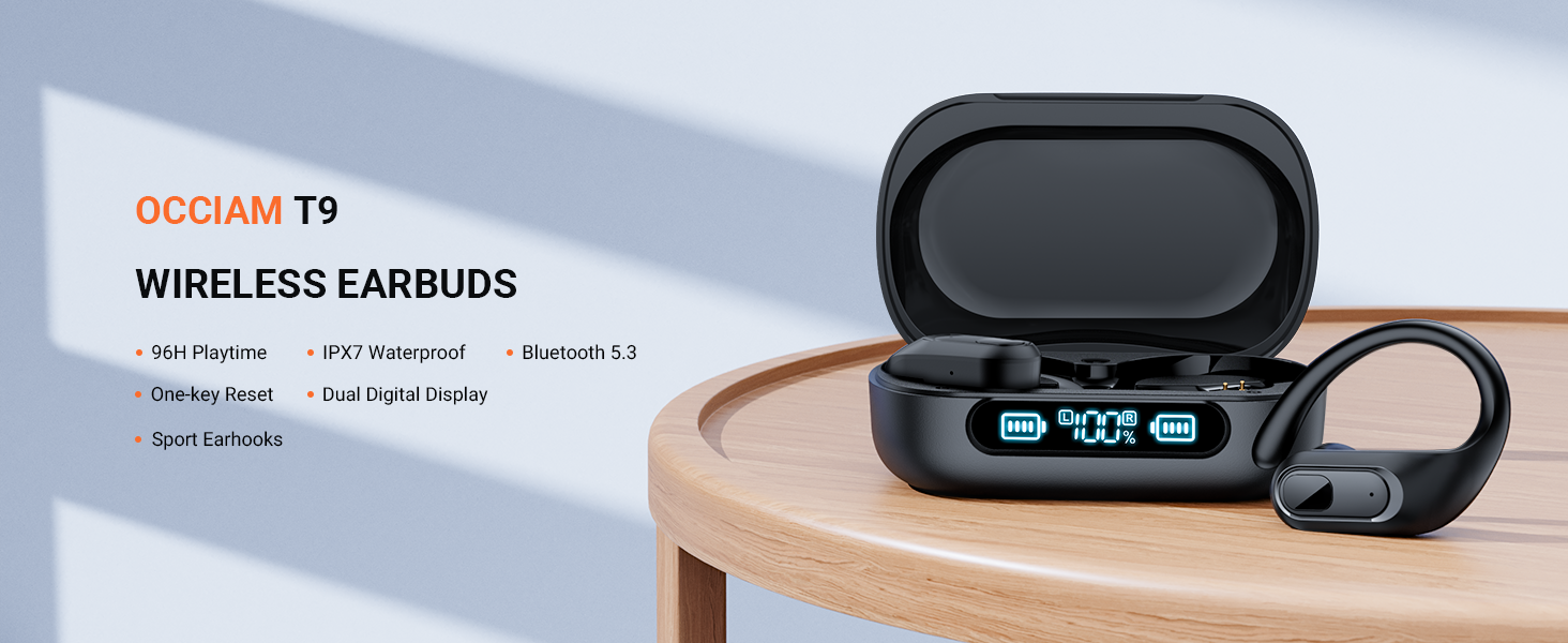 True Wireless Earbuds Occiam Bluetooth Headphones Review Occiam